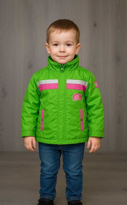 детская куртка голубая 9\134 4\104