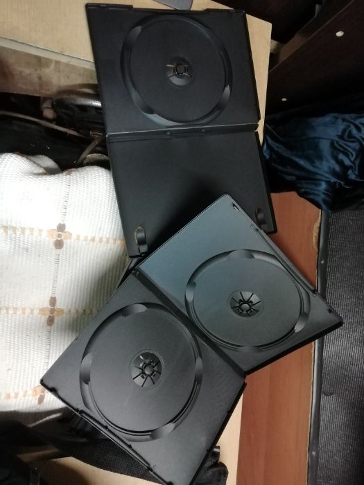 Caixas Capas DVD/CD lote 57 caixas