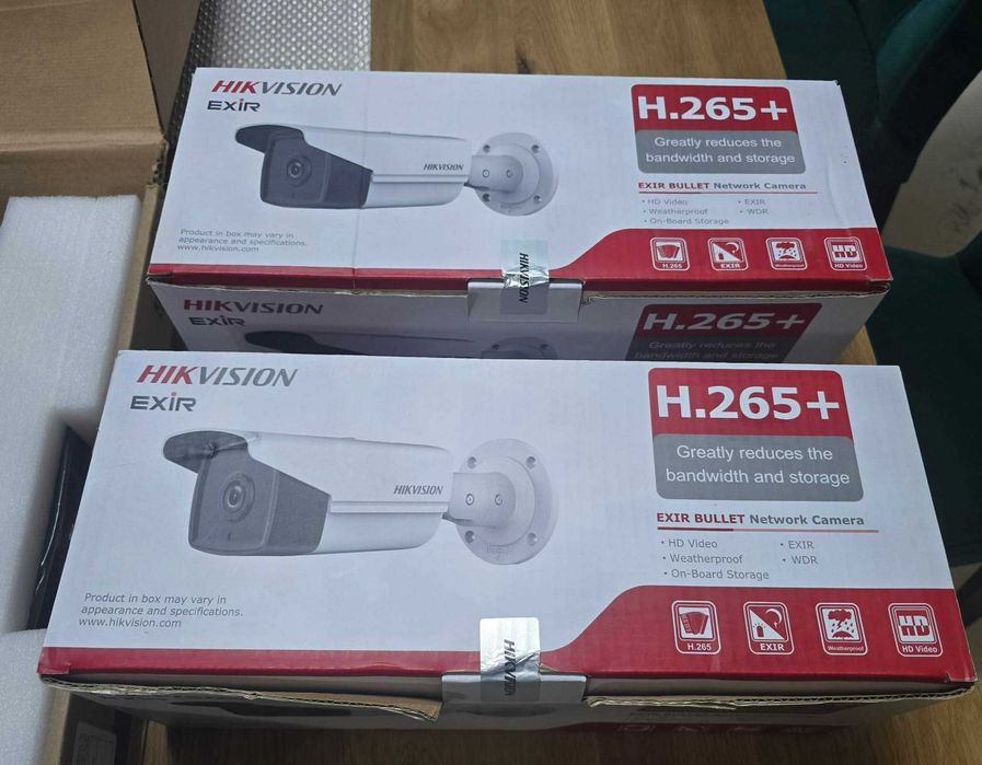 3 Nowe kamery firmy HIKVISION DS-2CD2T43G2-21 Okazja !