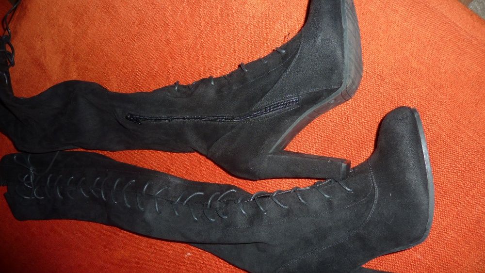 Kozaki sznurowane muszkieterki Anna Field r.41