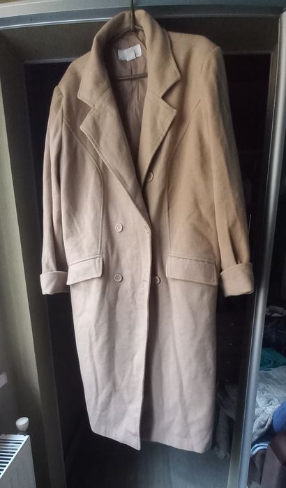 Шерстяной пальто 52/56 р