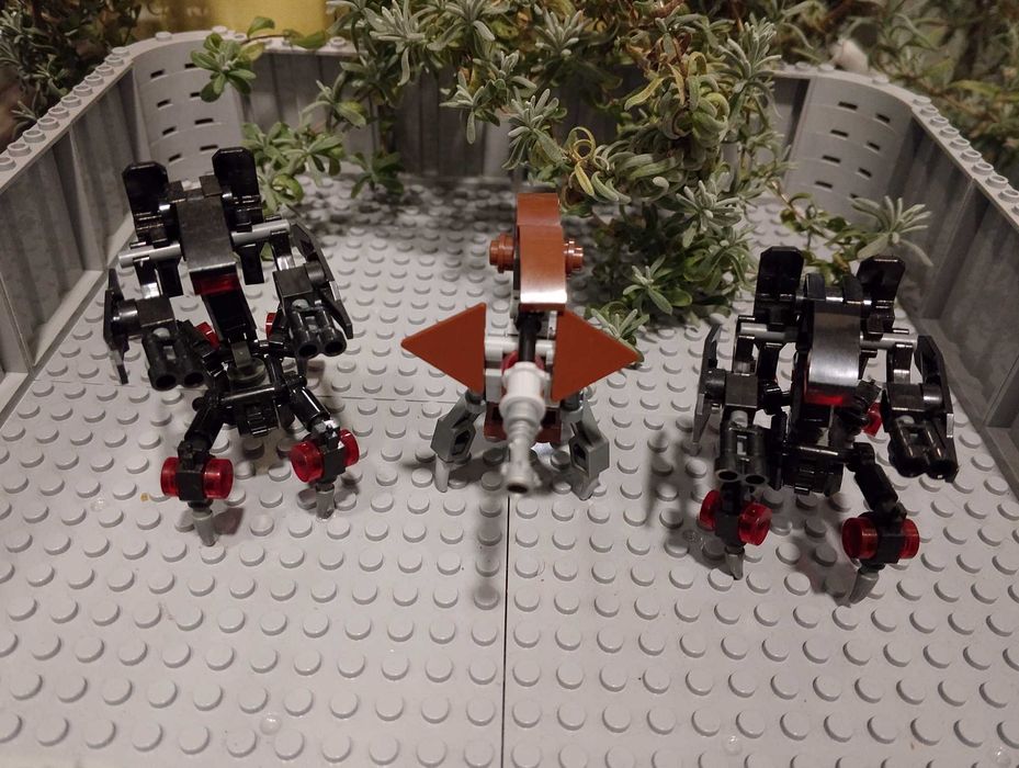 Lego Star wars Лего Звёздные Войны минифигурки дроидов Боевой дроид B1