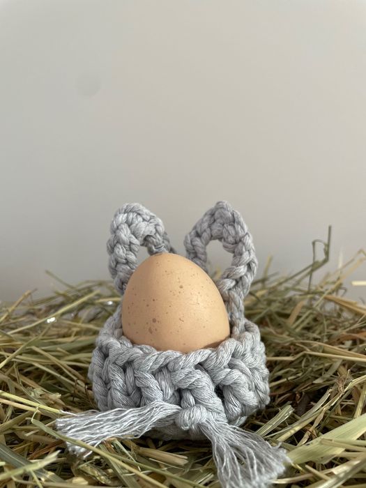 Mini koszyczki na jajko wielkanocne