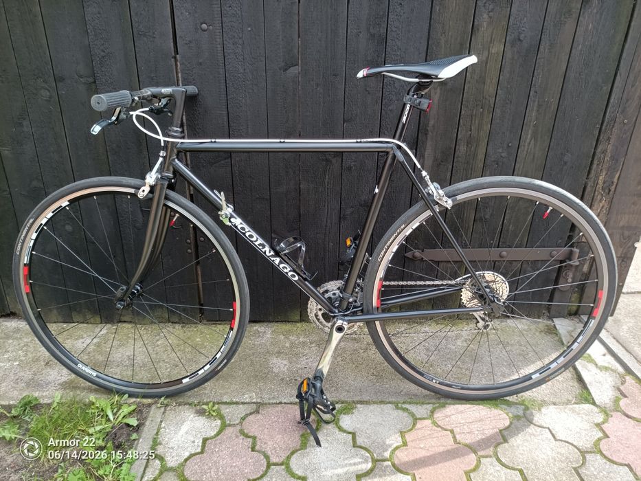 Rower szosa retro flat bar Tiagra Sora Colnago Jan Janssen