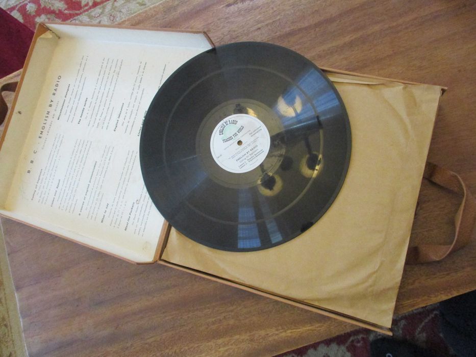 Curso Ingles para Grafonolas e gramofones - 12 Discos