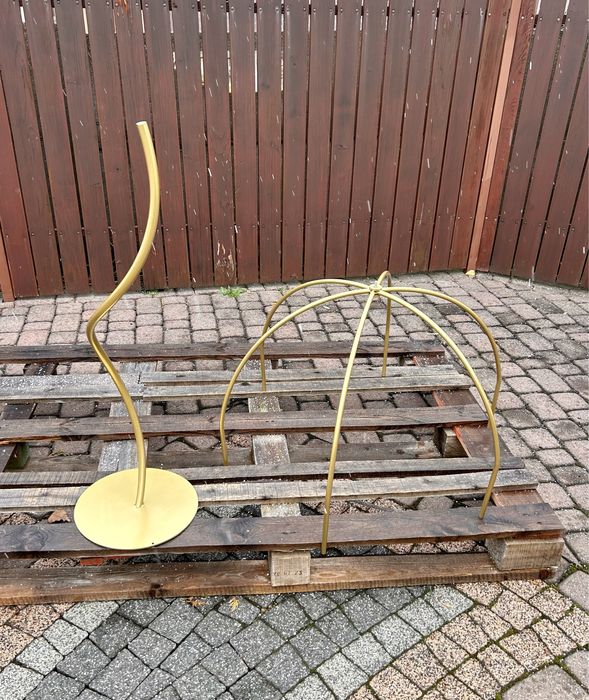 Stojak stelaż na stoły parasol