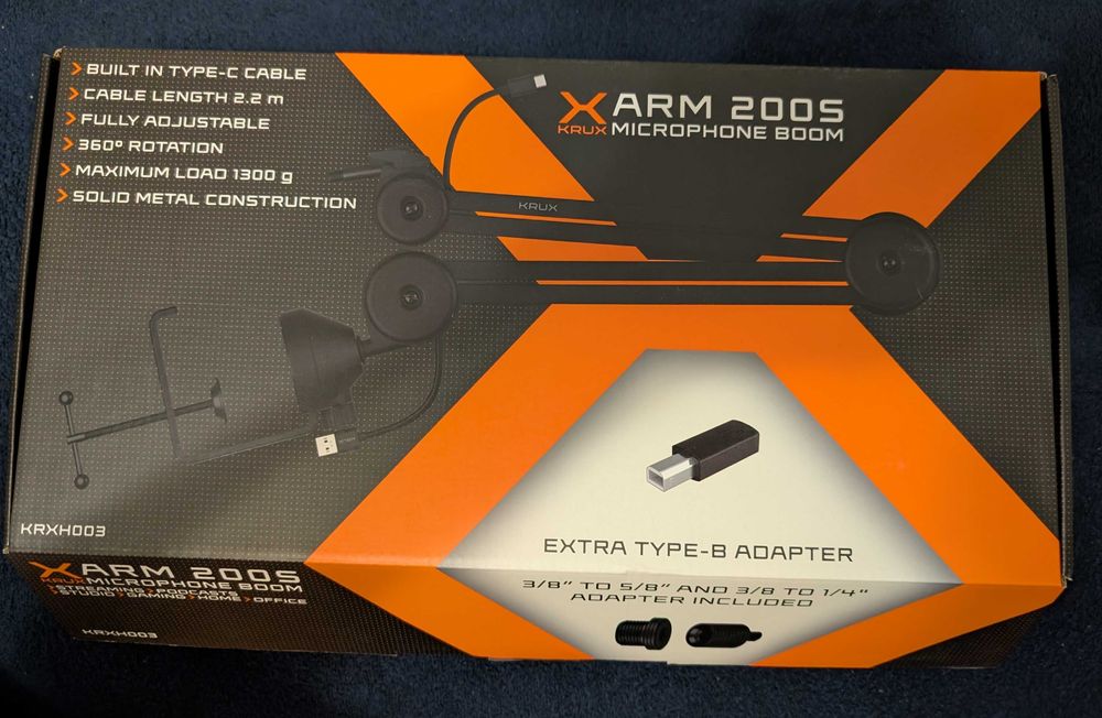 Ramię na mikrofon Krux Arm 200s