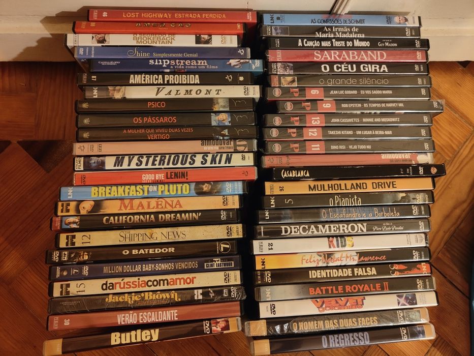 Selling DVDs: 50 for €35