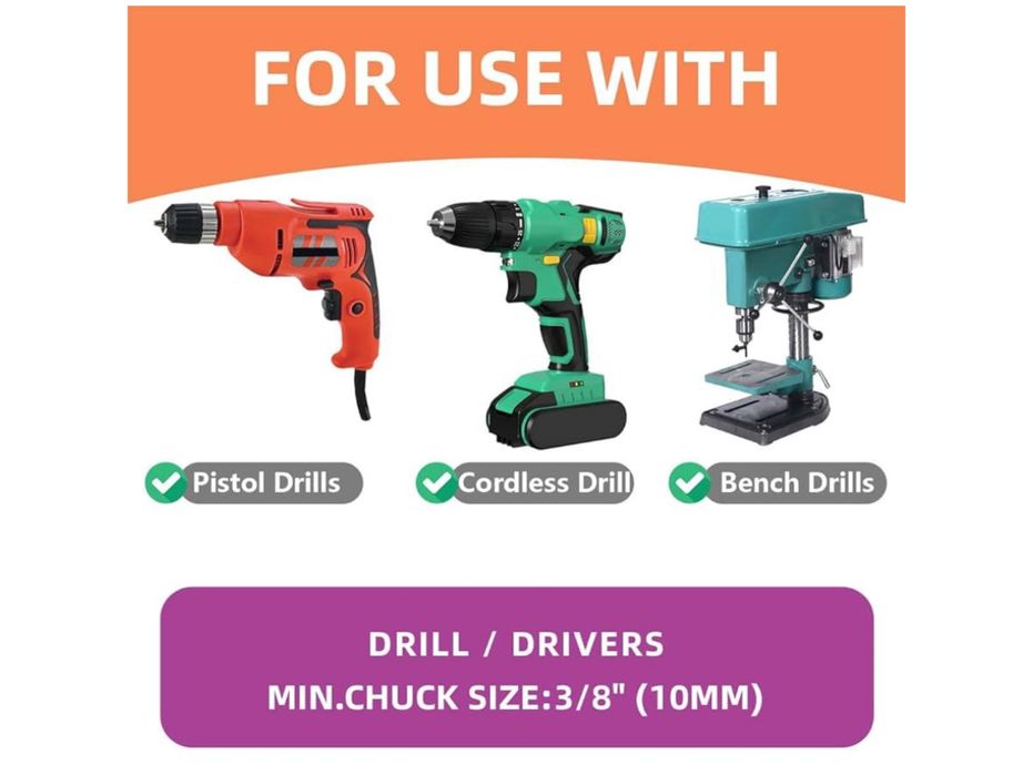 GARHWAL otwornica Bi-Metal 127 mm z adapterem i wiertłem centrującym