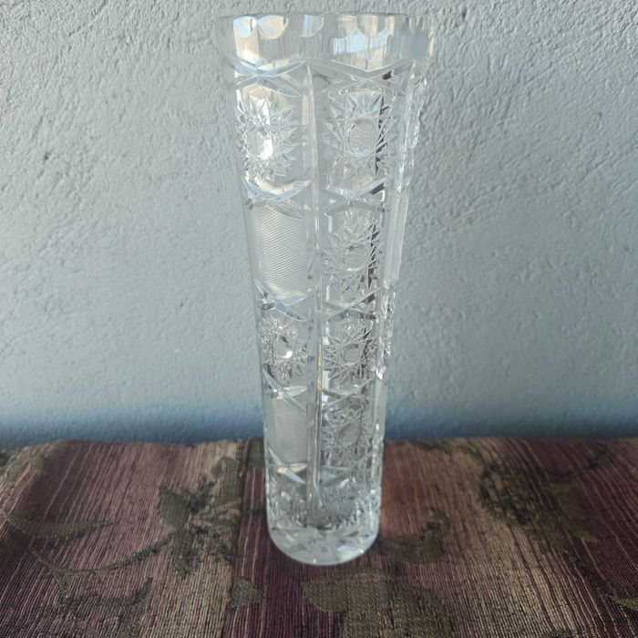 Wazon kryształowy PRL