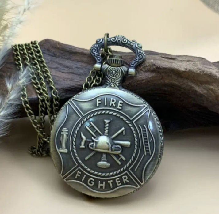 Relógio de Bolso Fire Fighter Bombeiro