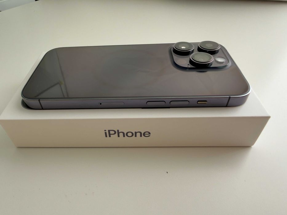 iPhone 14 Pro 128GB Roxo + 9 Capas + Acessórios Originais