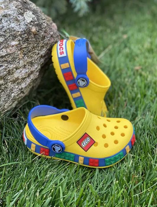 Crocs kids LEGO. Яркие стильные сабо крокс для детей по лучшей цене!