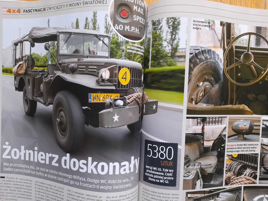 AŚ 4x4 Kadjar, Laverda, Mercedes ML, Dodge 3/4, Renegade, L200, Scout