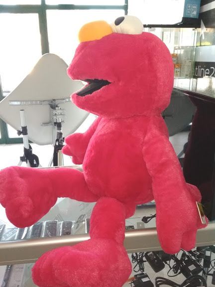 Peluche Rua Sésamo Elmo 100cm