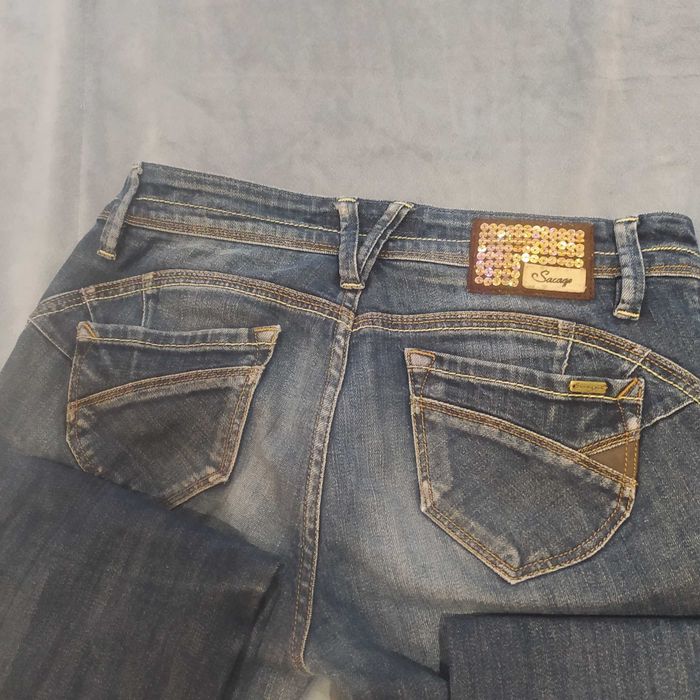 Calças senhora de ganga  em bom estado