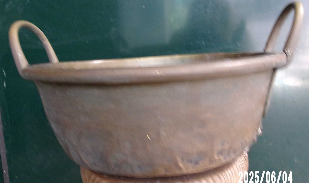 Tachos/alguidares de cobre antigos