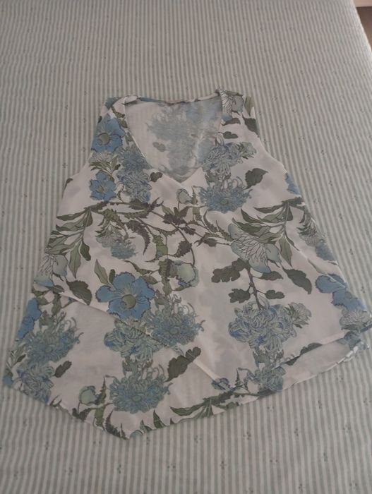 Top floral da salsa