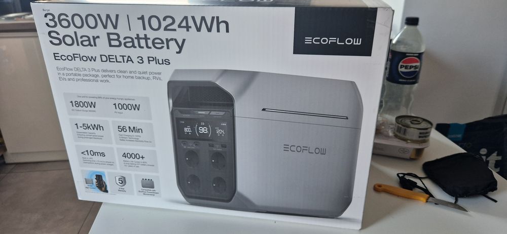 EcoFlow Delta 3 Plus 1800W/1024Wh Przenośna stacja zasilania