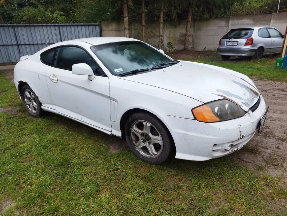 Hyundai Tiburon 2.0 Coupe lampa spojler lotka zderzak części