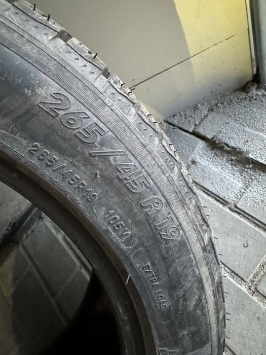 Резина Michelin Pilot Alpin 4 265/45/r19 295/40/r19