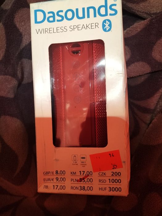 Bezprzewodowy głośnik tuba BT