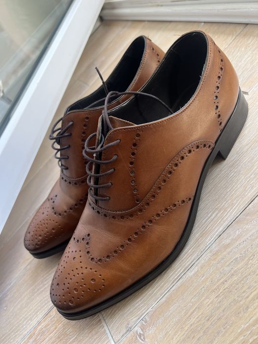 Туфлі черевики лофери оксфорди zara