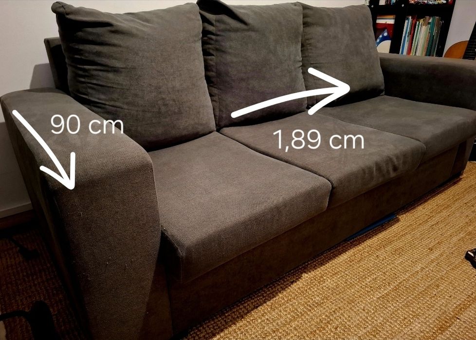 Sofá 3 Lugares quase NOVO