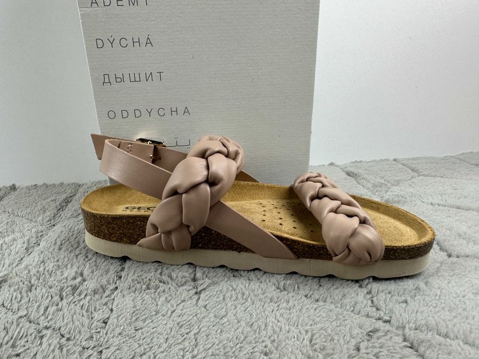 sandały skórzane damskie geox d briona 36