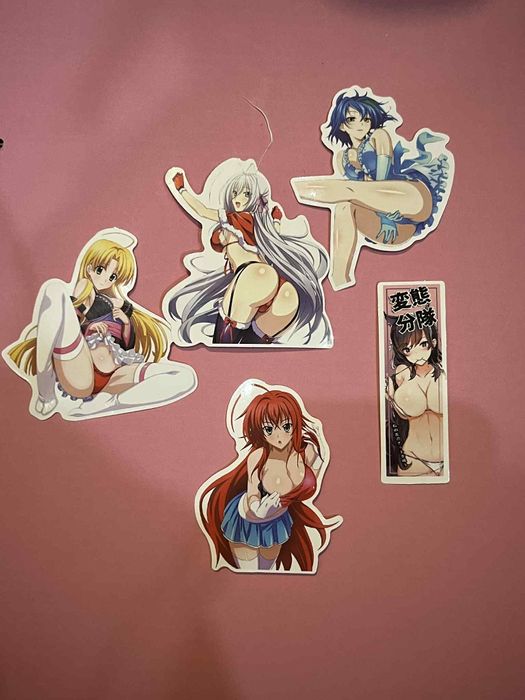 Anime naklejki waifu