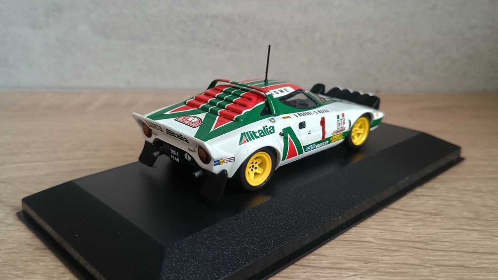 Lancia Stratos Rally Monte Carlo 1977 (IXO) 1/43 1:43