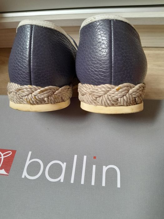 Жіночі шкіряні мокасини ballin 39. Мокасины, балетки