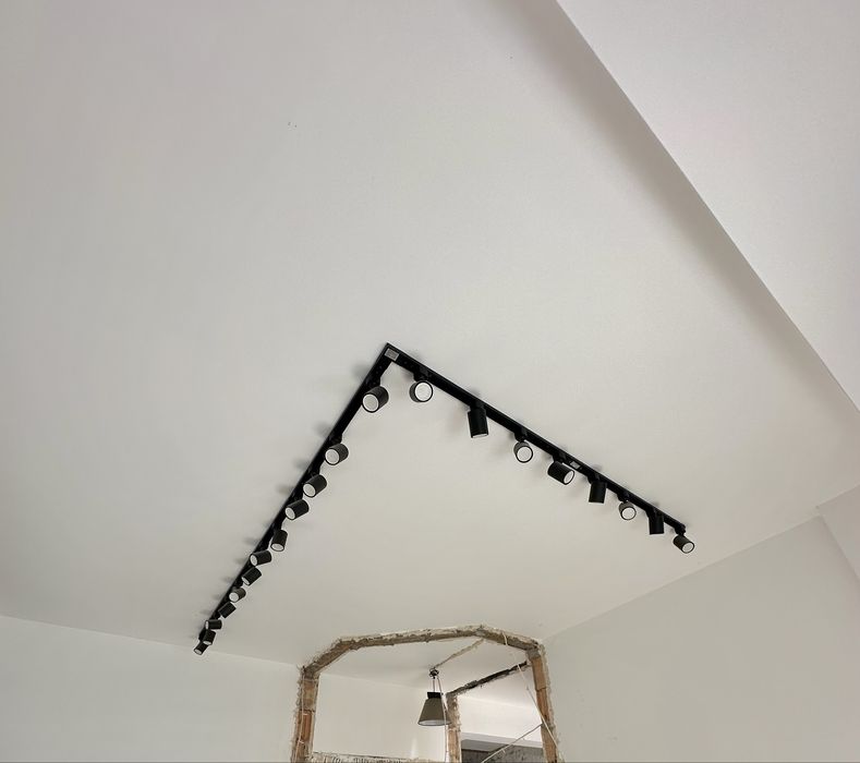 Oswietlenie /System szynowy , GU10, 19-światłowy, czarny