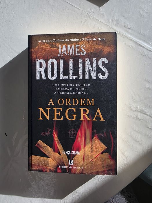 A ordem negra do autor James Rollins