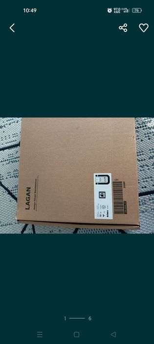 Bateria kuchenna kran Ikea lagan