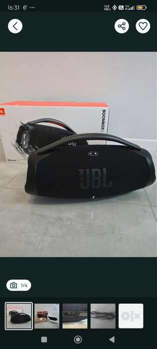 JBL boombox 3 nowy gwarancja