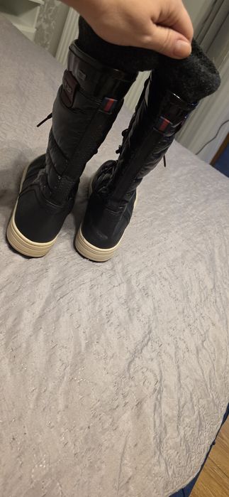 Śniegowce damskie Tom Tailor czerne