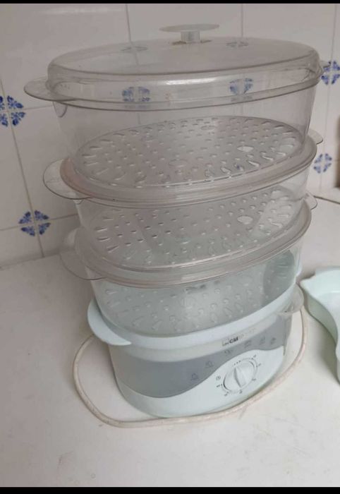 Panela elétrica a Vapor com 3 andares