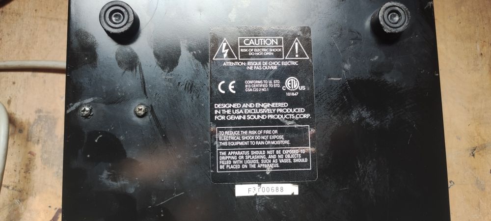 Мікшерний пульт Gemini PS-540i