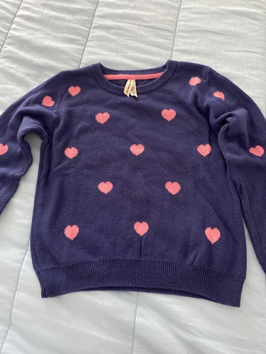 Blusa de malha de algodão - 3/4 anos