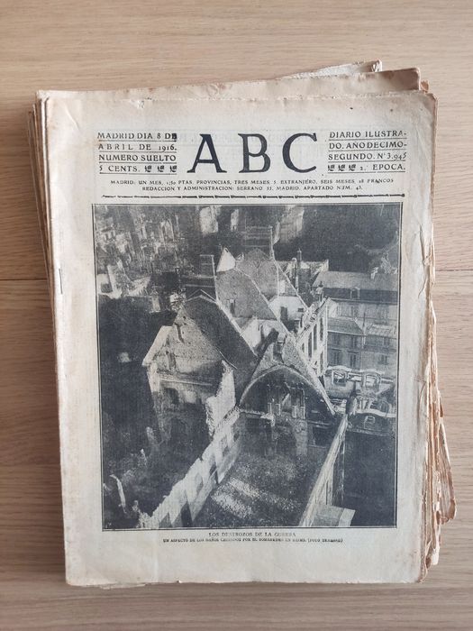 Vários Jornais ABC Centenários