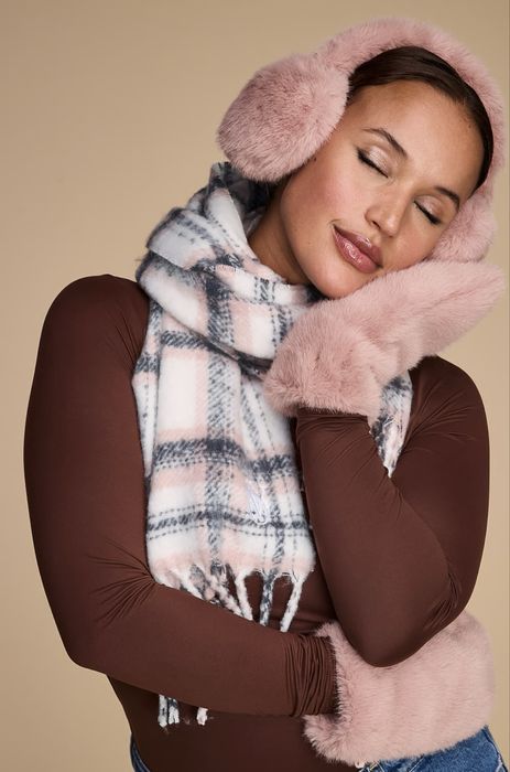 Неймовірні теплі наушники шапка Victoria’s Secret