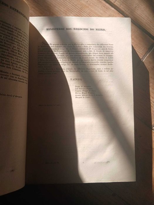 Coleção das Medidas Legislativas Promulgadas Pelo Governo (1853)