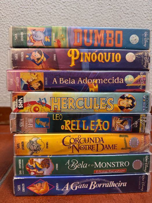 Coleção Clássicos Disney VHS
