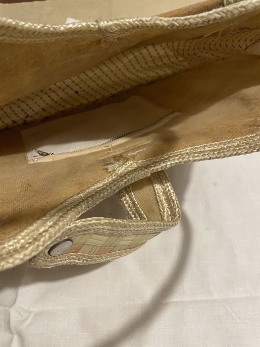 2 Bolsas em palhinha