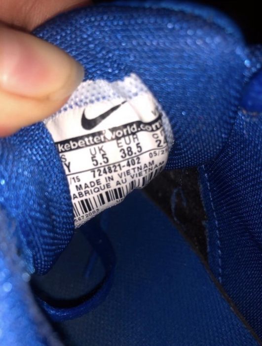 Buty Nike Air Max 90 LTR GS – Rozmiar 38,5 – Niebieskie