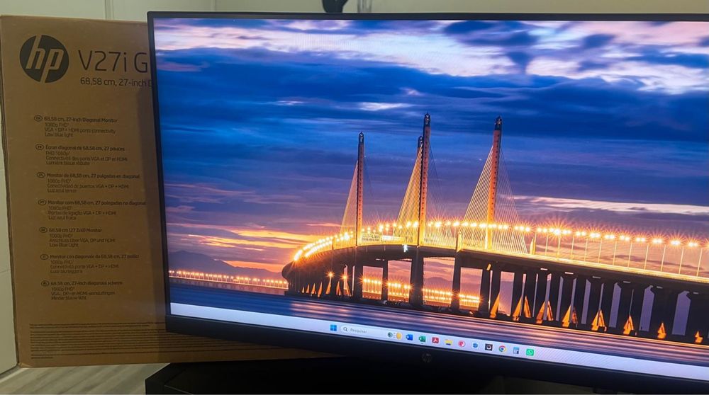 Monitor HP 27 polegadas