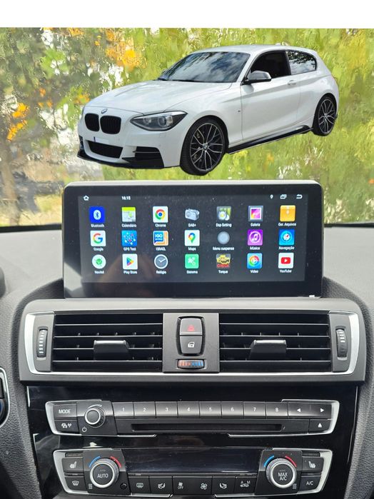Tela Android 14 com GPS BMW F20 F21 F22 F23 (Artigo Novo)