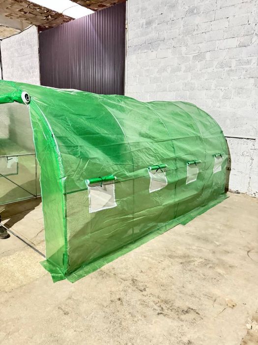 ПОЛЬСЬКА теплиця парник з плівкою і вікнами. Теплица. Пленка. Плівка.