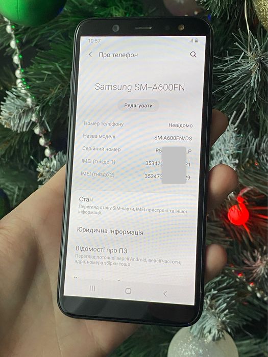 Samsung Galaxy A6 (SM-A600FN), 3/32 GB, NFC!